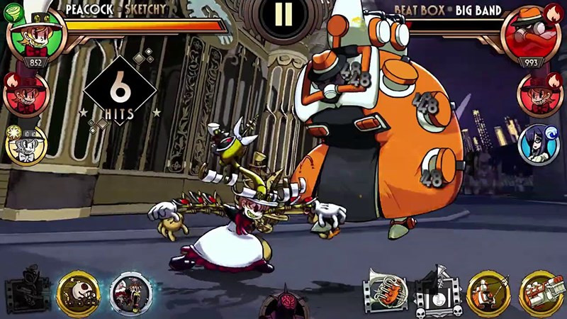Skullgirls: Fighting RPG - Đắm chìm trong thế giới chiến đấu 2D tuyệt đẹp
