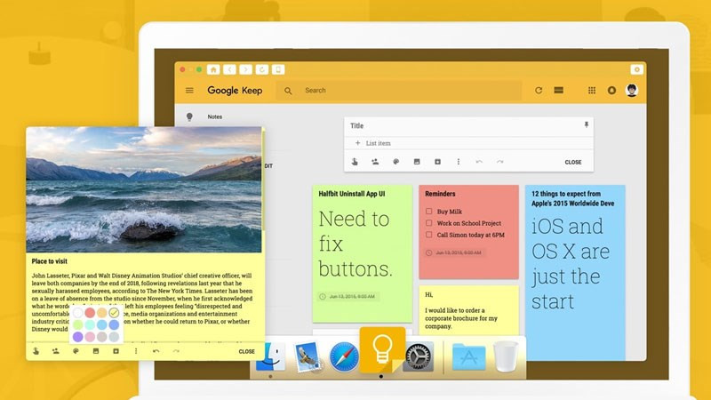 Đối tượng sử dụng Google Keep