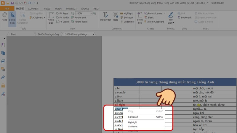 File PDF bị khóa