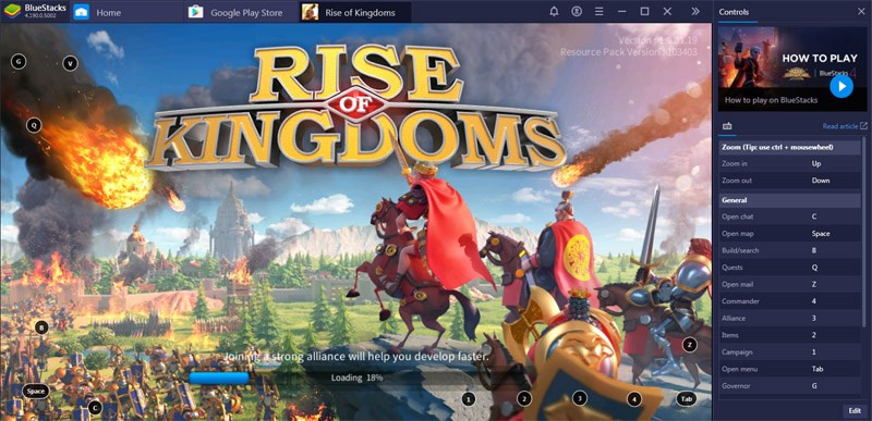 Chơi Rise of Kingdoms trên PC: Hướng dẫn chi tiết từ A đến Z