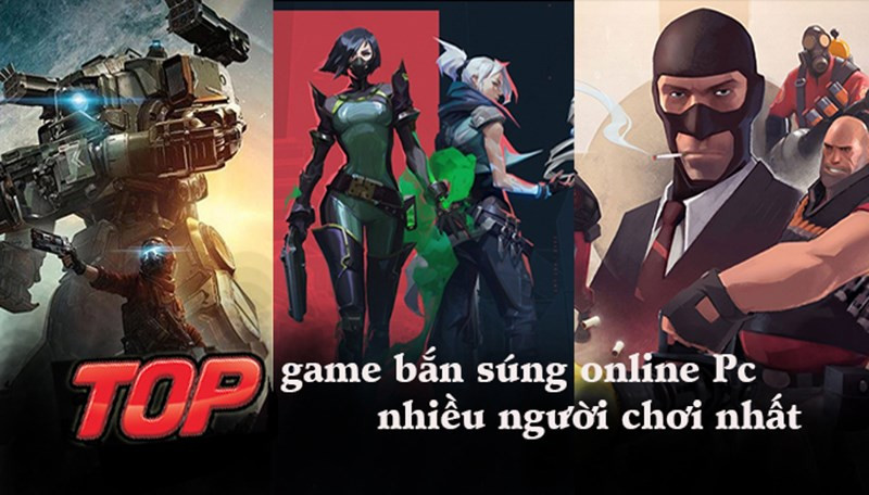 Game bắn súng online PC