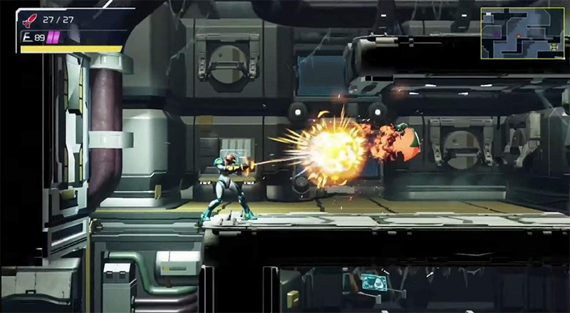 Gameplay Metroid Dread kết hợp hành động và khám phá