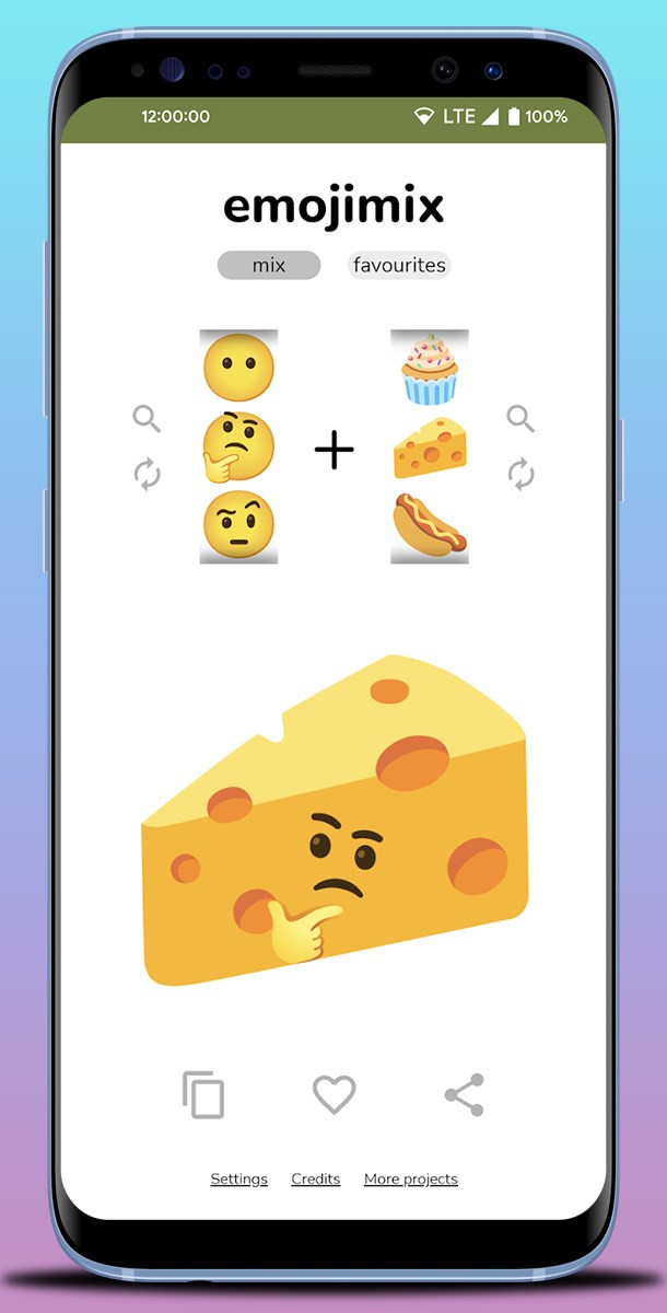 Ghép hai emoji thành một biểu tượng mới