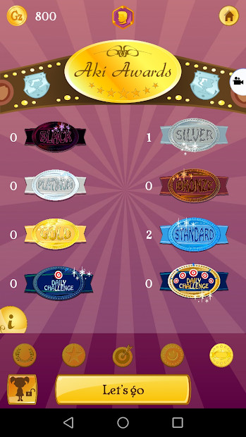 Giao diện Akinator trên điện thoại