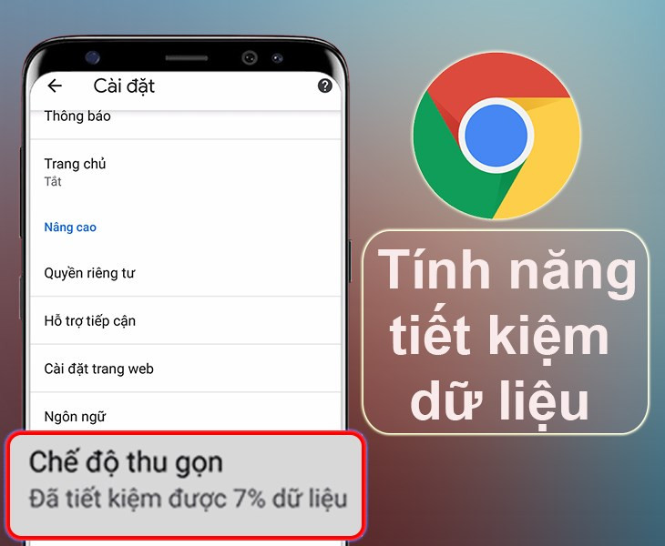 Giao diện Google Chrome trên điện thoại