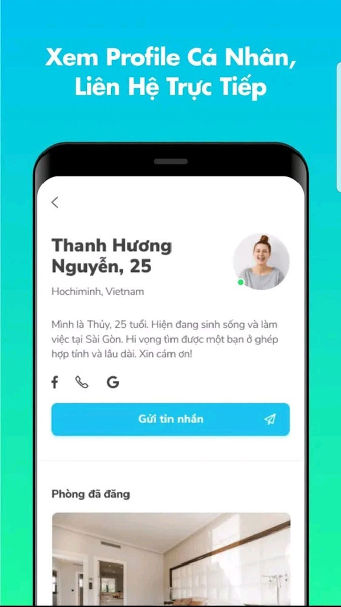 Giao diện ứng dụng Ohana