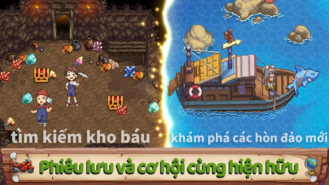 Hình ảnh ngôi nhà trong game Harvest Town