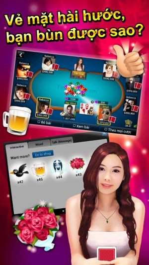 Hình ảnh trong game Ông Trùm Poker