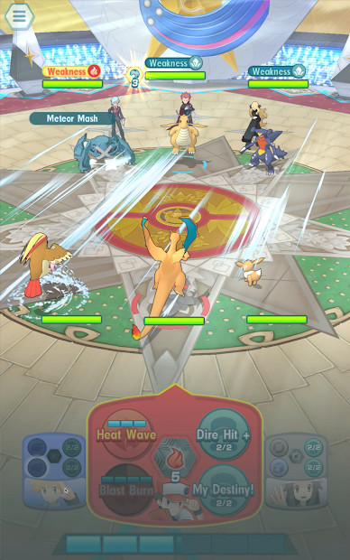 Hình ảnh trong game Pokemon Masters EX