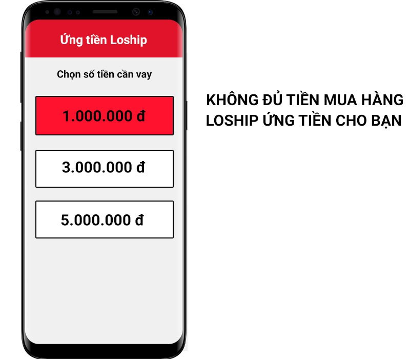 Hình ảnh ứng tiền Loship