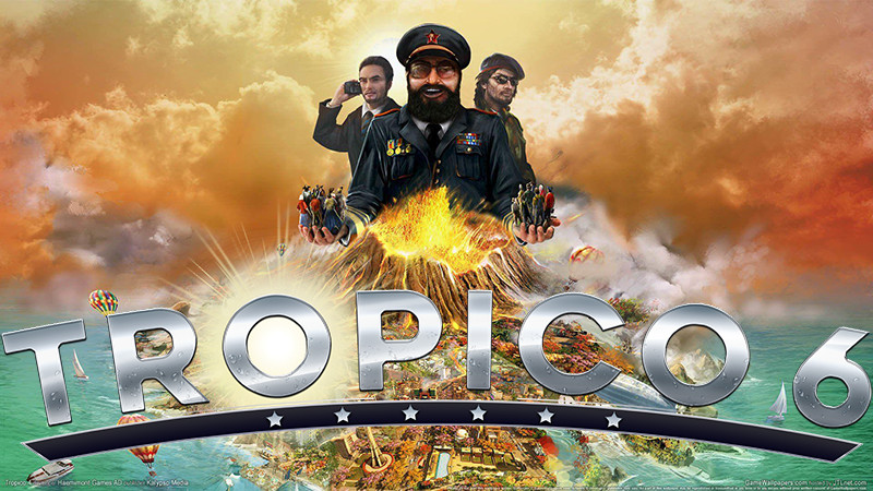 H&igrave;nh nền giới thiệu Tropico 6