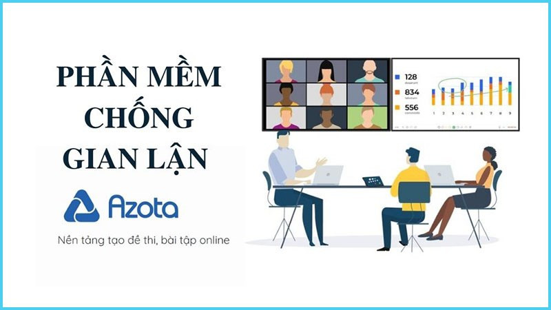 Hỗ trợ chống gian lần khi làm bài thi