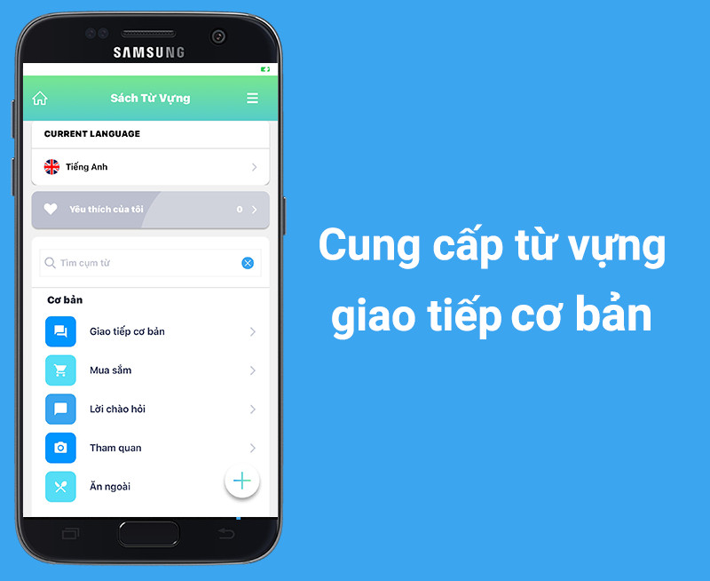 Học từ vựng theo chủ đề với Translate Me