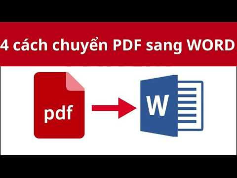 Chuyển Đổi File PDF Sang Word Dễ Dàng Với 6 Cách Đơn Giản