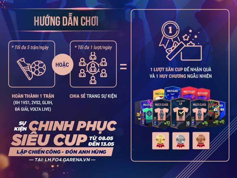 Hướng dẫn tham gia sự kiện