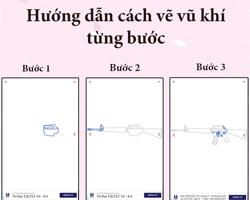 Hướng dẫn vẽ từng bước