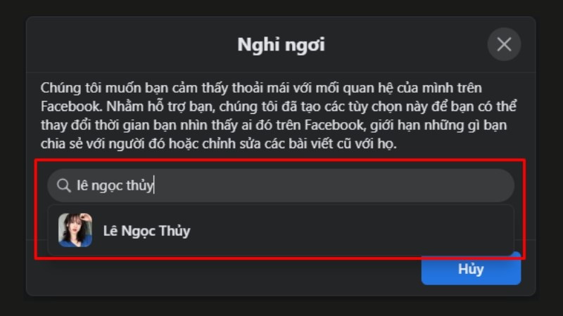 Hủy giảm tương tác