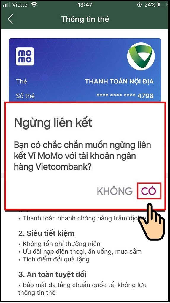 Hủy thành công