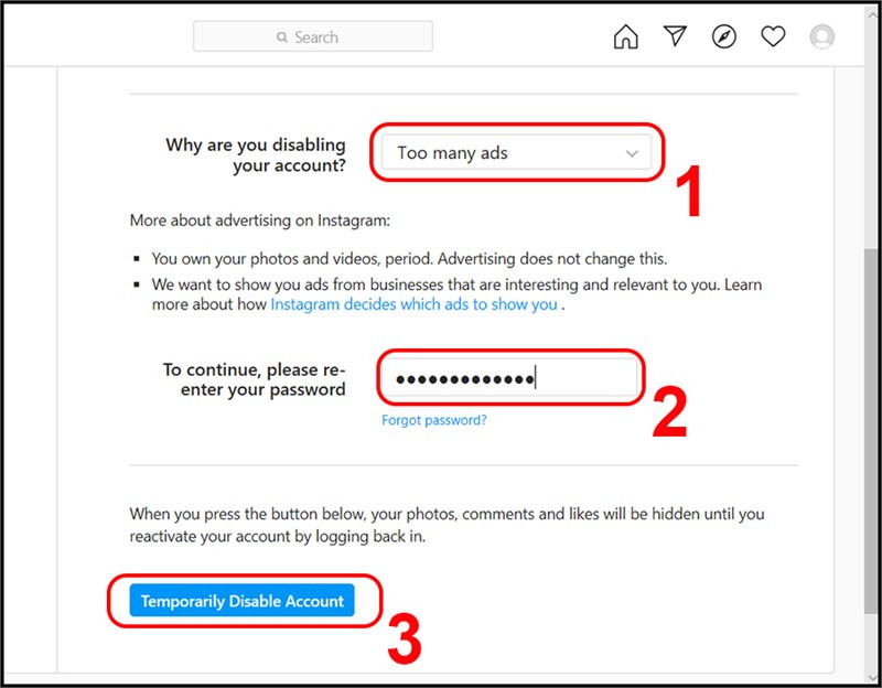 Cách Tạm Khóa Tài Khoản Instagram Đơn Giản Nhất 2023