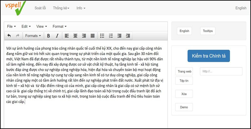 Kiểm tra chính tả với VSpell