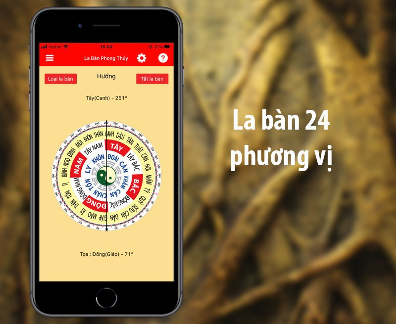 La bàn 24 phương vị