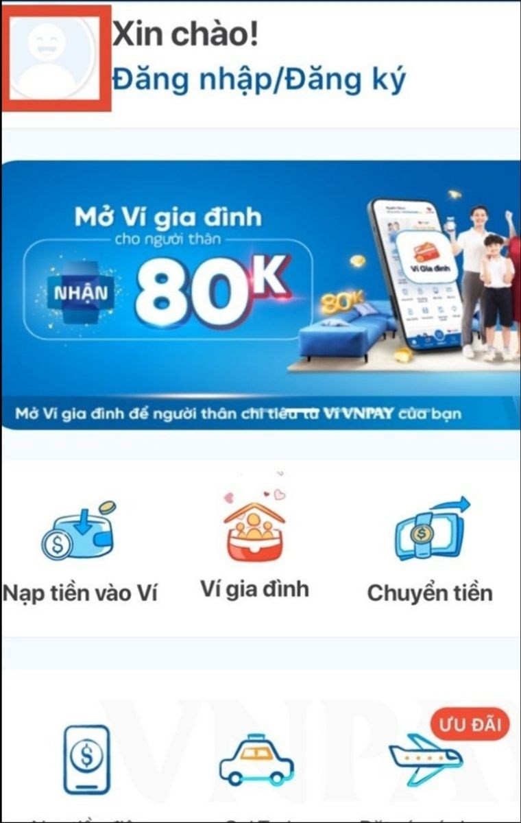 Liên kết ngân hàng với VNPAY