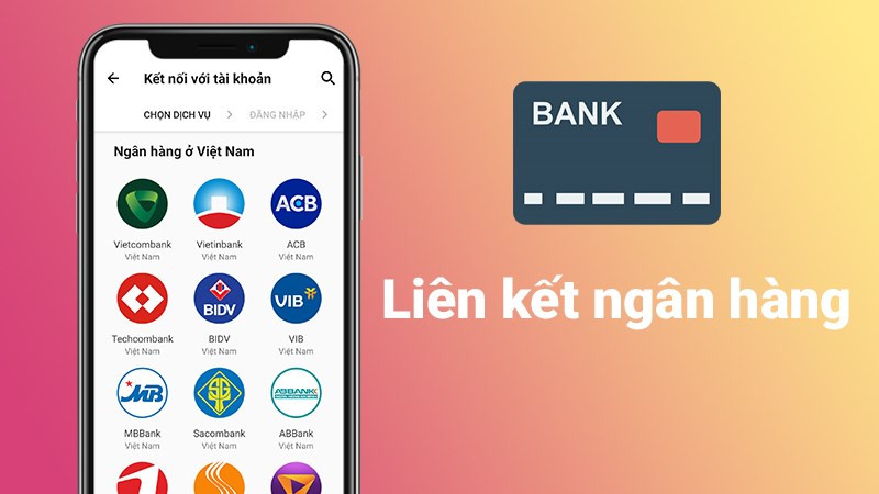 Li&ecirc;n kết Money Lover với t&agrave;i khoản của hơn 25 ng&acirc;n h&agrave;ng ở Việt Nam, độ bảo mật cao