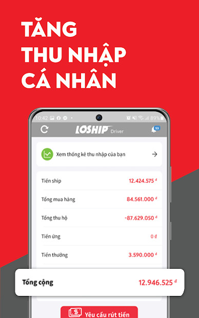 Loship - Chiến Binh: App Kiếm Tiền Online Bằng Xe Máy Linh Hoạt