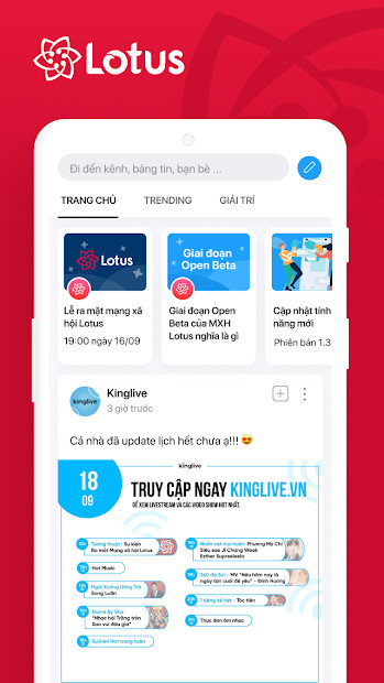 Khám Phá Lotus: Mạng Xã Hội Việt Với Nhiều Tính Năng Hấp Dẫn