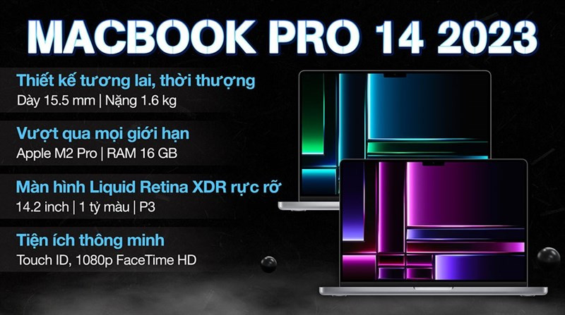 MacBook Pro 14 inch M2 Pro 2023