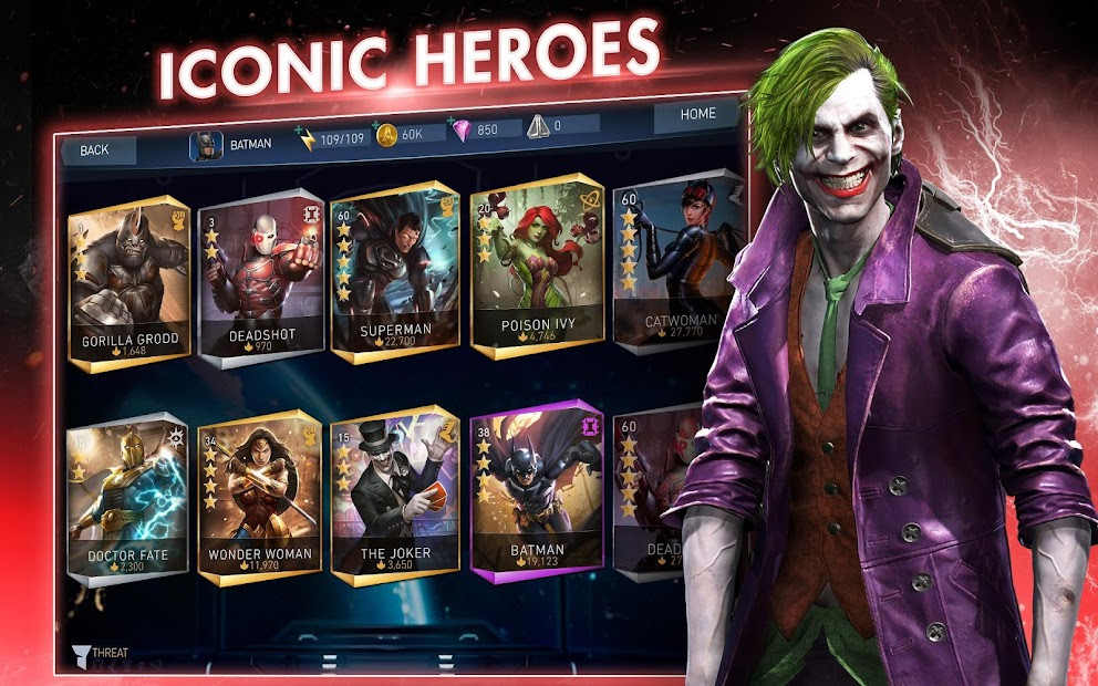 Màn hình chiến đấu Injustice 2