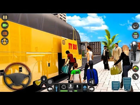 Modern Bus Simulator Drive 3D: New Bus Games Free