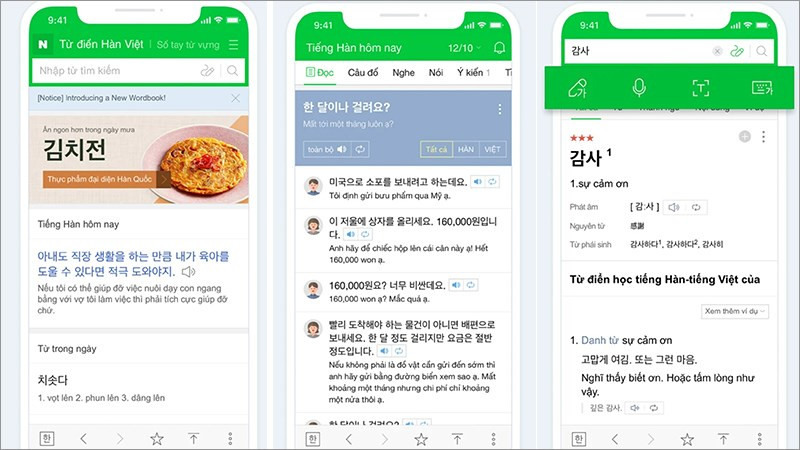 NAVER – Từ điển tiếng Hàn