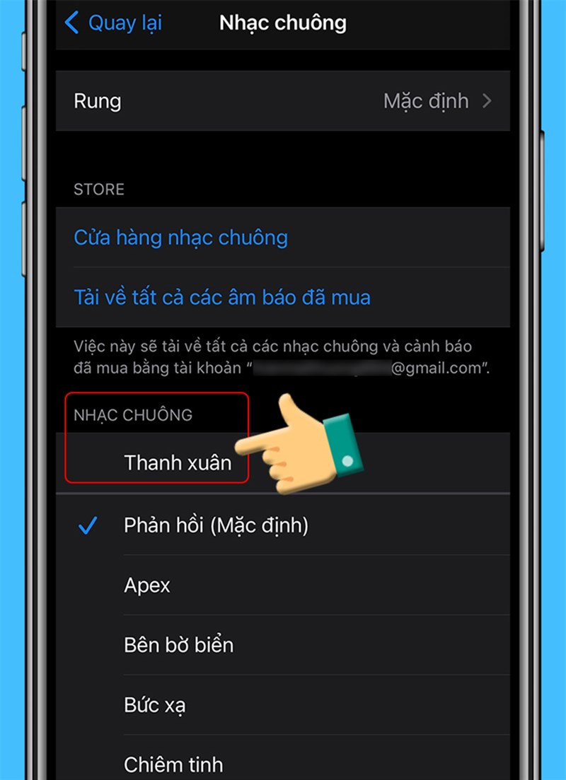 Nhạc chuông iPhone đã tạo