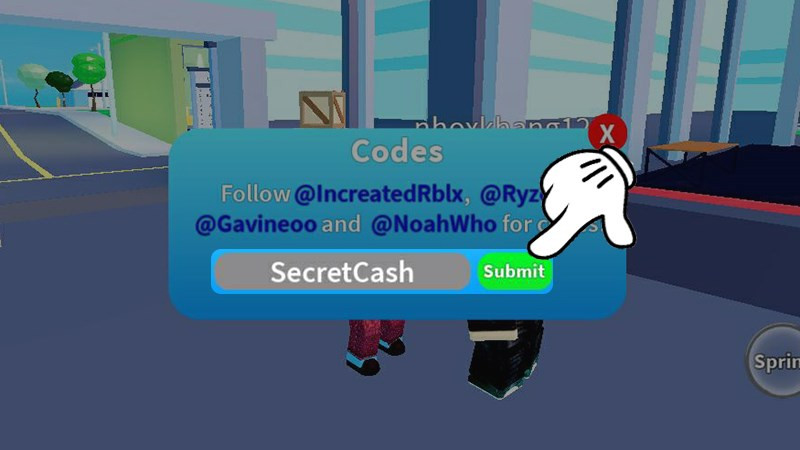 Nhập code Delivery Simulator và nhấn Submit