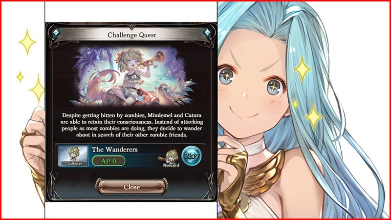 Nhiệm vụ đa dạng trong Granblue Fantasy