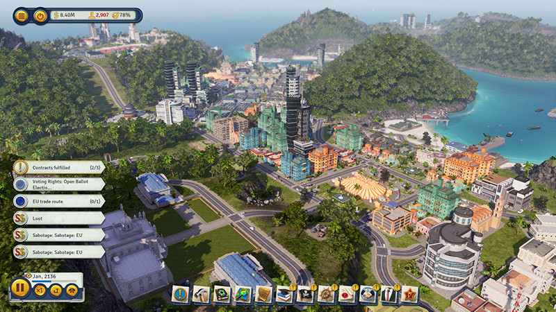 Ph&acirc;n cảnh trong Tropico 6