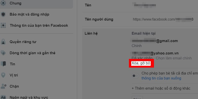 Hướng Dẫn Thêm và Xóa Email trên Facebook Đơn Giản và Hiệu Quả