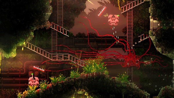 Quái vật Carrion phá hủy phòng thí nghiệm