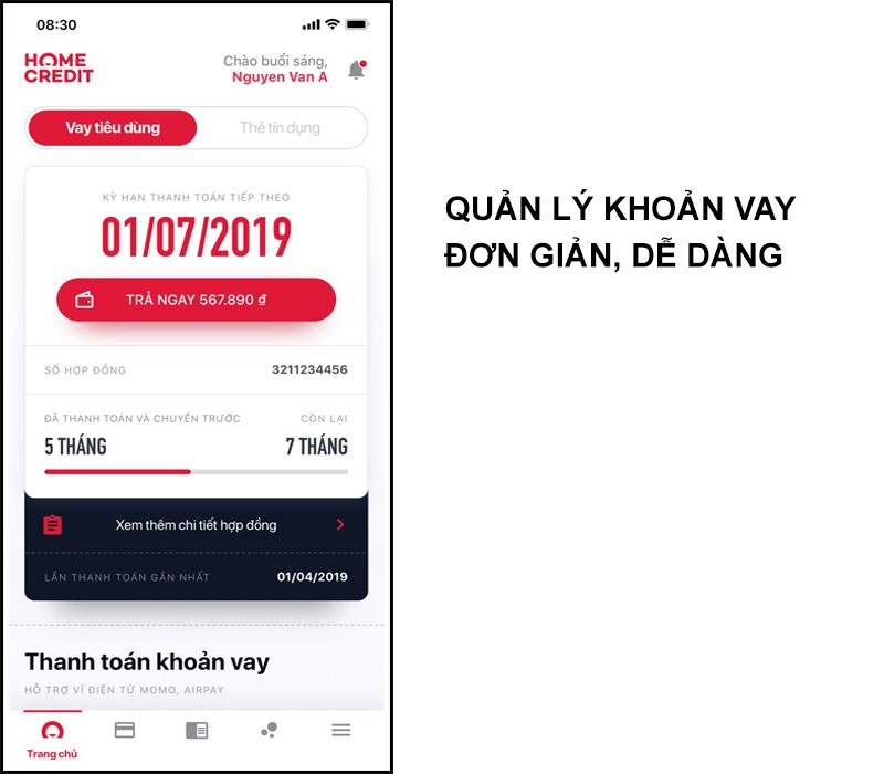 Quản l&yacute; thẻ t&iacute;n dụng v&agrave; khoản vay