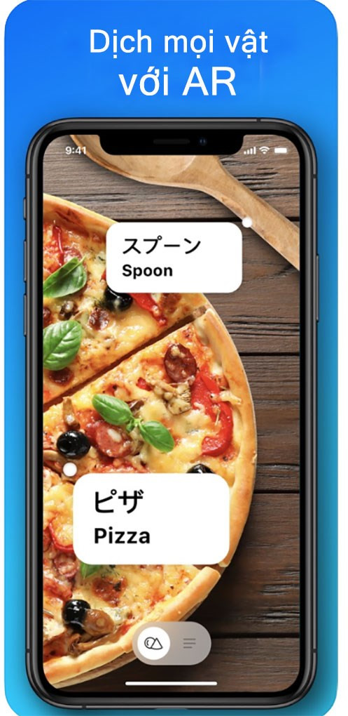 Quét và dịch đồ vật trong ảnh trên ứng dụng Dịch ngay- Translator Now