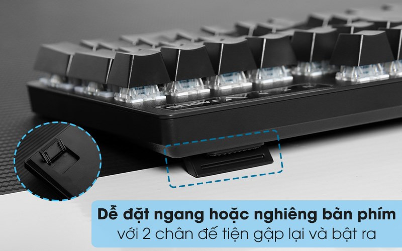 Rapoo V500 Pro chân đế