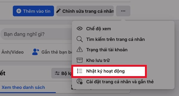 Hướng Dẫn Xem Nhật Ký Hoạt Động Facebook Trên Điện Thoại Và Máy Tính