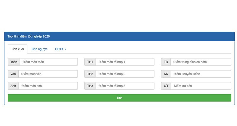TOP 5 Website Tính Điểm Tốt Nghiệp THPT Chính Xác Nhất