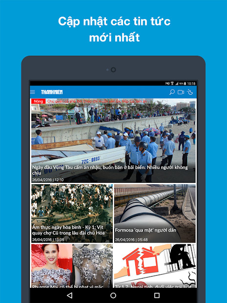 Screenshots Báo Thanh niên: Cập nhật tin tức nóng hổi, mới nhất 24/7