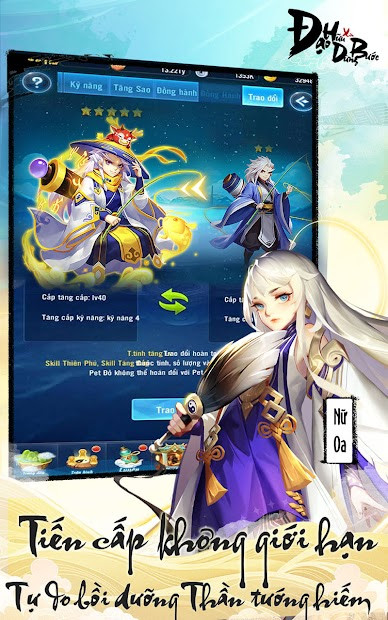 Screenshots Đạo hữu xin dừng bước - Game mobile chiến thuật thẻ bài bối cảnh Tây Du