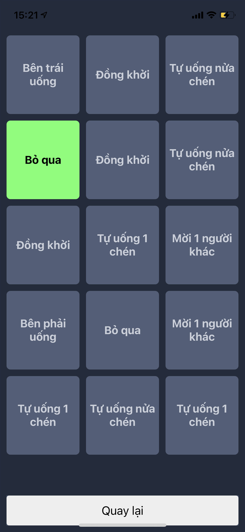 Screenshots Drunky Finger: Ứng dụng sai khiến, làm theo yêu cầu