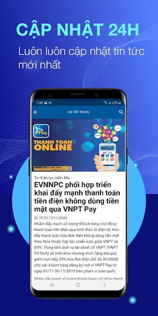 Screenshots EVNNPC CSKH: Ứng dụng theo dõi, tra cứu hoá đơn điện miền Bắc