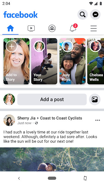 Screenshots Facebook - Mạng xã hội phổ biến nhất