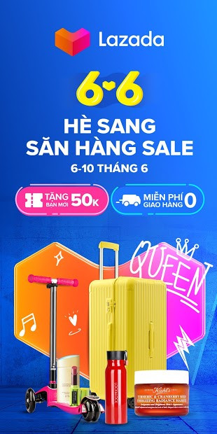 Screenshots Lazada - Trang chủ ứng dụng